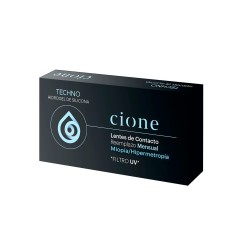 LENTILLAS CIONE Techno Silicona Mio/Hipermét (3 MESES)