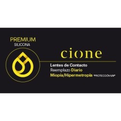 LENTILLAS CIONE PREMIUM SILICONA MIOPÍA/HIPERMETROPÍA (30 uds.)