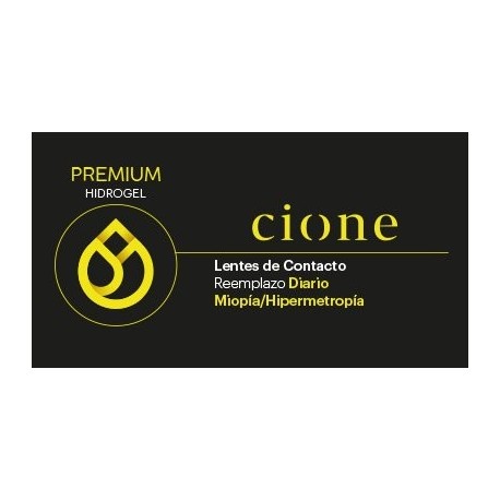 LENTILLAS CIONE PREMIUM HIDROGEL MIOPÍA/HIPERMETROPÍA (30 uds.)