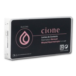 LENTILLAS CIONE Silicona Miope/Hipermétr. (6 MESES)