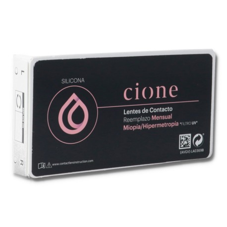 LENTILLAS CIONE Silicona Miope/Hipermétr. (6 MESES)