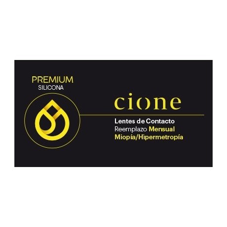 LENTILLAS CIONE PREMIUM SILICONA MIOPE/HIPERMÉTROPE (6uds.)