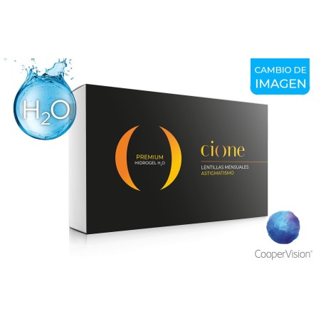 LENTILLAS CIONE PREMIUM HIDROGEL H2O ASTIGMATISMO (6 uds.)